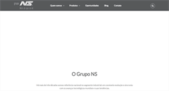 Desktop Screenshot of ns.com.br
