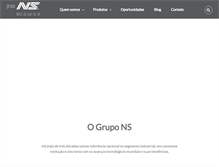 Tablet Screenshot of ns.com.br